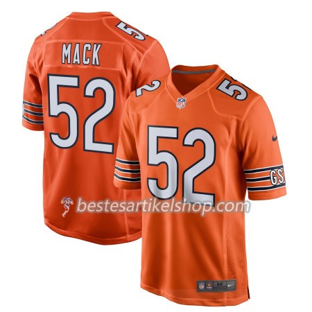Herren Chicago Bears Trikot Khalil Mack 52 Nike Orange